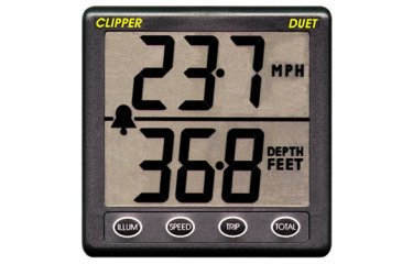 NASA Clipper DUET log snelheid diepte