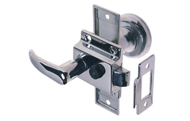 PERKO Oplegslot, deurdikte 15 tot 35mm, met schootplaat