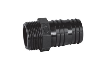 Kunststof kogelkraan slangadapter