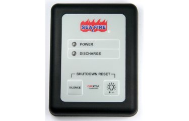 Sea-Fire motorstop MSRS display rechthoekig